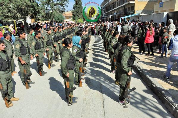 Phương Tây huấn luyện người Kurd ở Syria ảnh 1